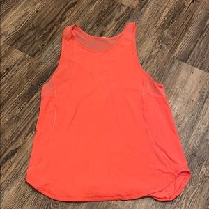 Pink lululemon tank
